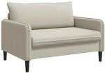 Xxl-sessel Beige Samt Vidaxl