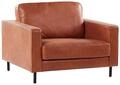 Sessel Savalen Kunstleder Goldbraun