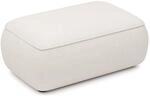 Selsey Ovo - Pouf 1-sitzer, Creme Chenille, 100 Cm