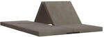 Klappsofa Bett 70 X 67 X 48 Cm Hellgrau Vidaxl