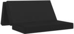 Klappsofa Bett 140 X 67 X 45 Cm Schwarz Vidaxl