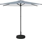 Garten-schirm Mit Fu&szlig; Rechteckig 2,7 X 2,7 M Polyester Vidaxl