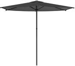 Vidaxl Garden Parasol Rectangular 2.7 X 2.7 M Polyester Anthracite