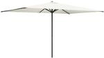 Vidaxl Garden Parasol Rectangular 2 X 3 M Polyester Cream