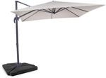 Freitragender Premium-sonnenschirm Pisogne 300x300cm &ndash; Robuster Sonnenschirm...