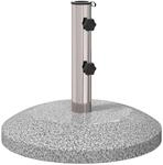 Vidaxl Parasol Base For 40-50 Mm Pole 26.45 Kg Grey For 40-50 Mm Pole