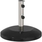 Vidaxl Parasol Base For 40-50 Mm Pole 26.75 Kg Black For 40-50 Mm Pole