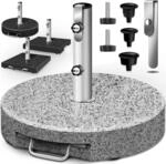 Tillvex&reg; Granit Sonnenschirmst&auml;nder Mit Rollen & Transportgriff Anthrazit -...