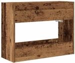 Vidaxl Umbrella Stand Old Wood 65 X 24 X 50 Cm Engineered Wood