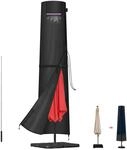 Sonnenschirm H&uuml;lle 220cm Wasserdicht Mit Stab, 420d Oxford Abdeckung