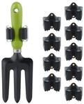 20 X Ger&auml;tehalter, Gummi-rollen Zum Klemmen, Universal Besenhalter F&uuml;r Wand,