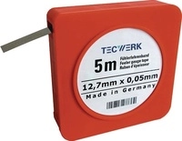 Tecwerk F&uuml;hlerlehrenband S.0,03mm L.5m B.12,7mm Tecwerk