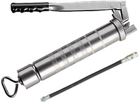 Hallbauer Handhebelfettpresse 12-sg/1 Kartuschen 400g Stahl Pulverbesch. - Samoa