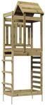 Spielturm Braun 52,5 X 85 X 238 Cm Massives Impr&auml;gniertes Holz Vidaxl