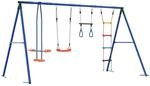 Outdoor Schaukelset Mehrfarbig Stahl Und Pe Vidaxl