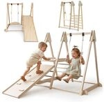 Innenspielplatz - Mamabrum - Mamabrum - 3 In 1 - Faltbar - Wendbarer Rutschturm