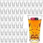 Schnapsgl&auml;ser 60ml, 48 St&uuml;ck, Bleifreies Glas, Sp&uuml;lmaschinenfest