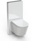 Glasdeals - Wei&szlig;glas Sensor - Sanit&auml;rmodul F&uuml;r Wand-wc - Wei&szlig;glas