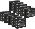 Vhbw 10x Akku Kompatibel Mit Hbc Micron 6 4 Industrie-funkfernsteuerung