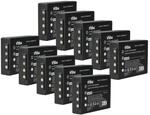 Vhbw 10x Akku Ersatz F&uuml;r Hbc Ba209000 Ba206000, Ba206030, Ba209001 F&uuml;r