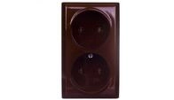 Bis Doppelsteckdose B/u Braun Gn-2b/24