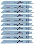 Bosch 10x S&auml;bels&auml;geblatt S 922 Bf Flexible For Metal