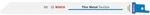 Bosch Thin Metal Flexible S1122ef Blatt, 0,9 X 19 X 225 Mm, 100-tlg.