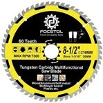 Kreiss&auml;geblatt 216mm 60 Z&auml;hne F&uuml;r Holz, Alu, Kunststoff, Metall