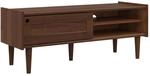 Tv-schrank Bilbao 114 X 40 X 45 Cm Dunkelkaramell Vidaxl