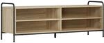 Tv-schrank 140 X 39,5 X 50 Cm Sonoma-eiche Holzwerkstoff Vidaxl