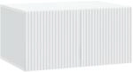Vidaxl Wall-mounted Tv Cabinet White 59.5 X 41 X 30 Cm Engineered Wood