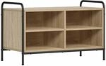 Tv-schrank 140 X 39,5 X 50 Cm Sonoma-eiche Holzwerkstoff Vidaxl