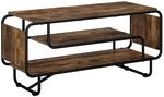 Tv-st&auml;nder 98 X 36 X 45 Cm R&auml;uchereiche Holzwerkstoff Vidaxl
