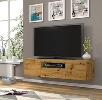 Bim Furniture - Mobile Tv H&auml;ngend Oder Am Boden Led Incluso 150x42/36x37 Cm...