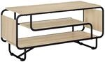 Tv-st&auml;nder 98 X 36 X 45 Cm Sonoma-eiche Holzwerkstoff Vidaxl