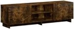 Tv-st&auml;nder 140 X 34.5 X 40 Cm R&auml;uchereiche Holzwerkstoff Vidaxl