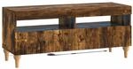 Led-tv-schrank Alkmaar 100 X 35 X 43 Cm Raucheiche Vidaxl