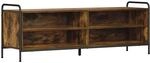 Tv-schrank 140 X 39,5 X 50 Cm R&auml;uchereiche Holzwerkstoff Vidaxl