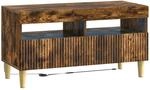 Led-tv-schrank Arnhem 81 X 35 X 43 Cm Raucheiche Holzwerkstoff Vidaxl