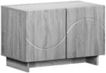 Tv-lowboard 60 X 34,5 X 40 Cm Sonoma-grau Holzwerkstoff Vidaxl