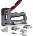 Profi Handtacker Set 6-in-1 Mit 4000 Klammern, Einstellbare Schusskraft