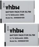 Vhbw - 2x Akku Kompatibel Mit Siemens Gigaset Sl800h Pro, Sl78, Sl750h Pro,...