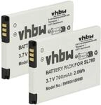 Vhbw - 2x Akku Kompatibel Mit Siemens Gigaset Sl450, Sl400h, Sl350h, Sl350,...