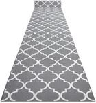 L&auml;ufer Antirutsch Trellis 120 Cm Grau 30352 Grey 120x120 Cm