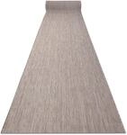 L&auml;ufer Sisal Sion Melange Flach Gewebt Beige 80cm Beige 80x200 Cm