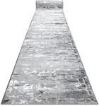 Rugsx - L&auml;ufer Strukturell Mefe 6184 Zwei Ebenen Aus Vlies Dunkelgrau 70 Cm...