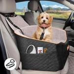 Hunde Autositz F&uuml;r Kleine & Mittelgro&szlig;e Hunde, Erh&ouml;ht, Waschbar, Mit