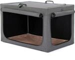 Hundebox Faltbar F&uuml;r Zuhause & Auto, Atmungsaktiv, L 76cm