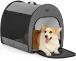 Weiche Hundebox L 76cm, Faltbar, Atmungsaktiv, Mit Dicker Matte