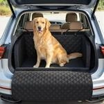 Kofferraumschutz Hund Gesteppt Mit Ladekantenschutz, Wasserdicht & Kratzfest
